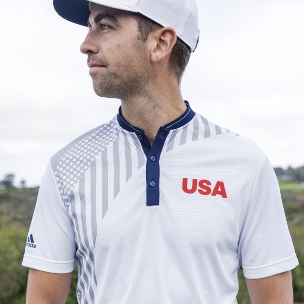 Adidas Us Oly Polo Shirt New Large NWT
